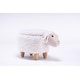 preview thumbnail 6 of 11, Animal Upholstered Storage Kids Ottoman