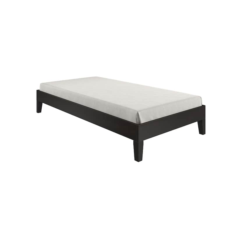Steve Silver Nola Platform Bed - Black - Twin