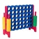 preview thumbnail 5 of 8, Gymax Jumbo 4-to-Score Game Set 4 in A Row Kids Adults w/ 42 Jumbo - See Details