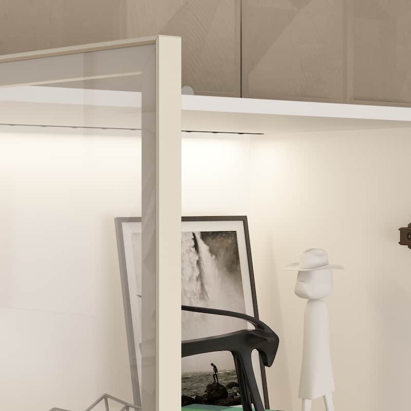 Multifunctional Tall Storage Bookcase for Office, Living Room, Bedroom