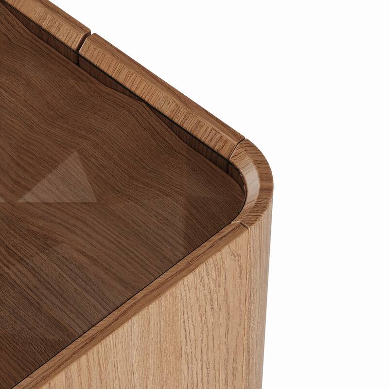 31.5-Inch Square Coffee Table with Storage Drawers,Modern Wooden Coffee Table with Glass Top ,Tea Table Center Tables