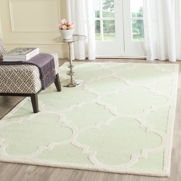 Safavieh Handmade Cambridge Rosy Modern Moroccan Wool Rug. Opens flyout.