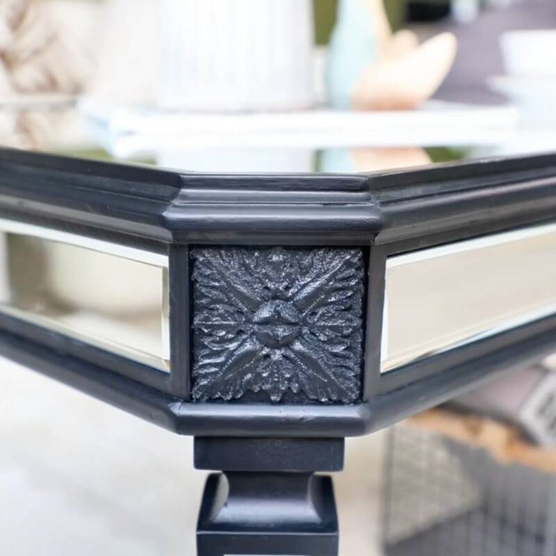 Silver Mirrored Coffee Table