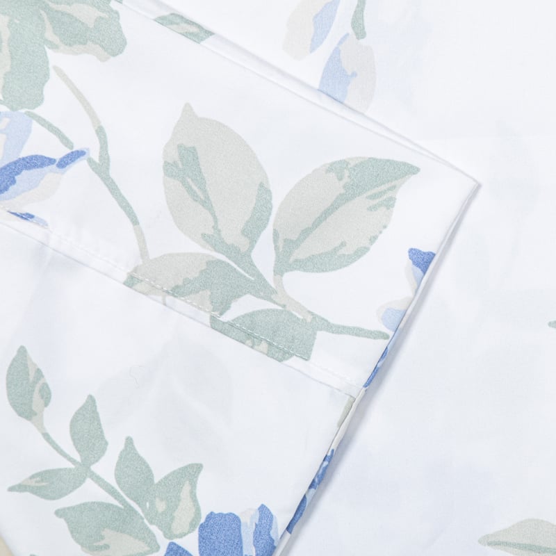 Pointehaven Microfiber Printed and Solid Luxury sized Sheet Set