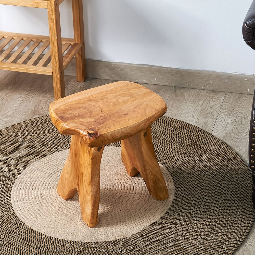 Greenage Cedar Roots Wood Bench