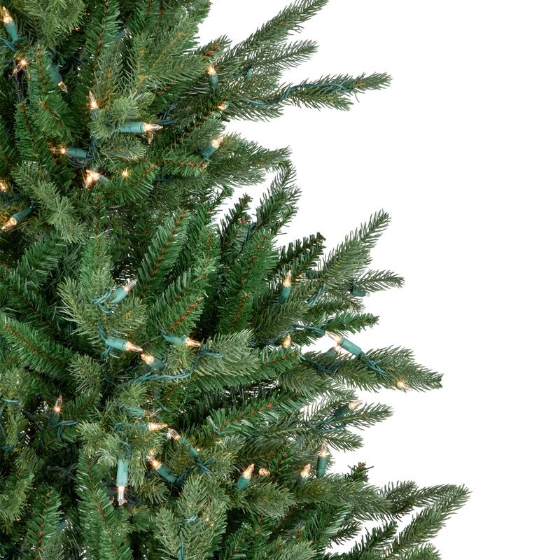 Medium Grande Spruce Artificial Christmas Tree 9' Clear Lights - 9 Foot