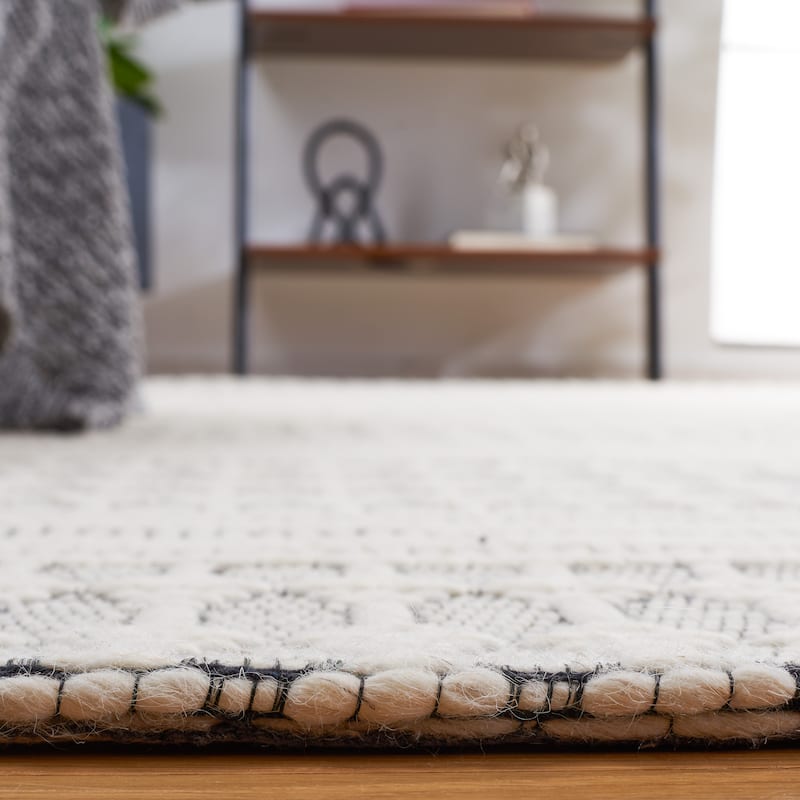 SAFAVIEH Handmade Marbella Eyþora Modern Wool Rug