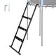 preview thumbnail 1 of 14, Yescom Universal 3 Step Trampoline Ladder with Wide Skid-Proof Steps Fit 15 FT or Larger Trampolines Kid Outdoor 43inch