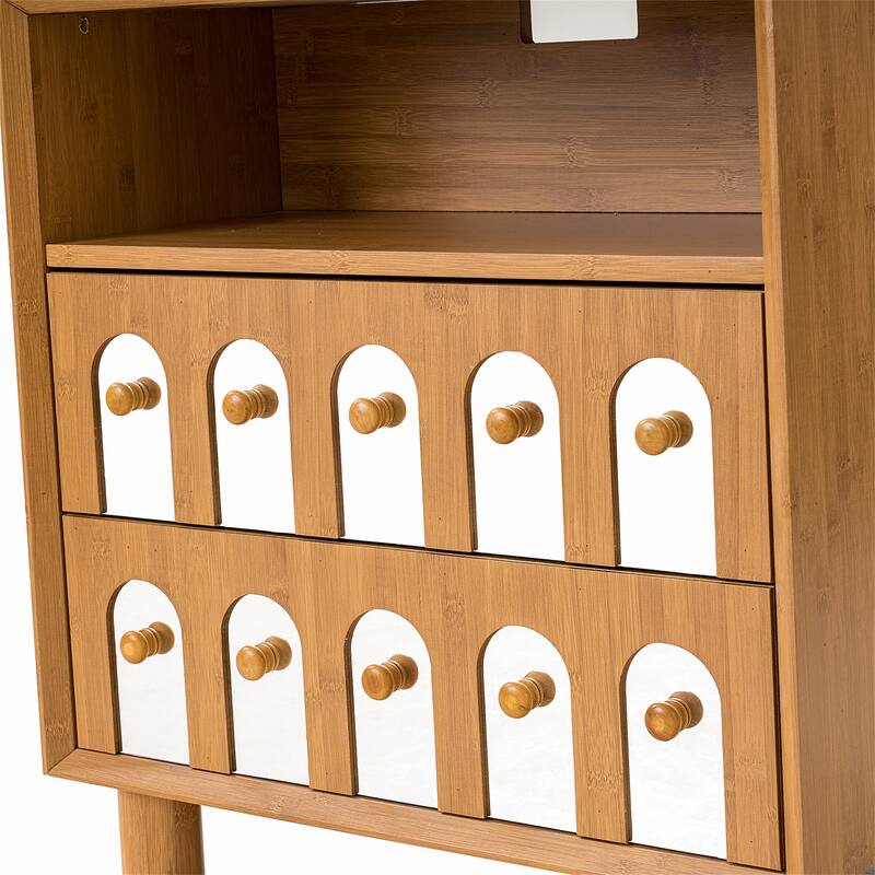 Two Drawers Nightstand