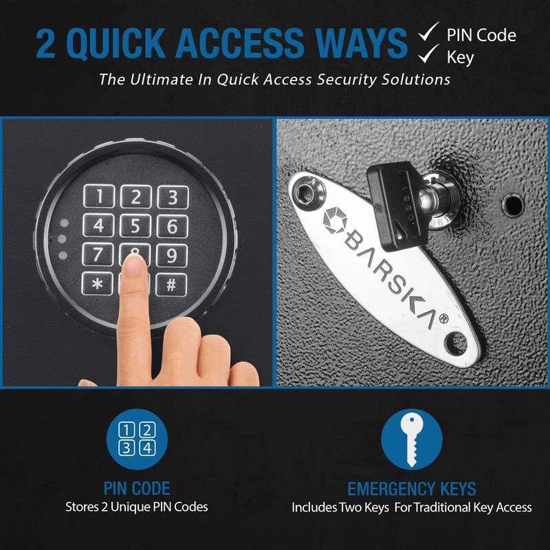 7.87 Cubic Ft Keypad Rifle Safe