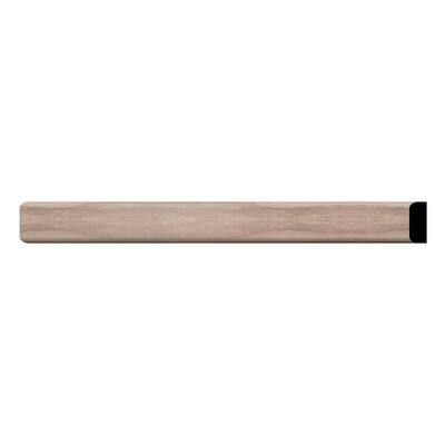 WM142: 1/4-in D x 3/4-in W x 96-in L Americraft Solid Hardwood Stain Grade Flat Screen Moulding