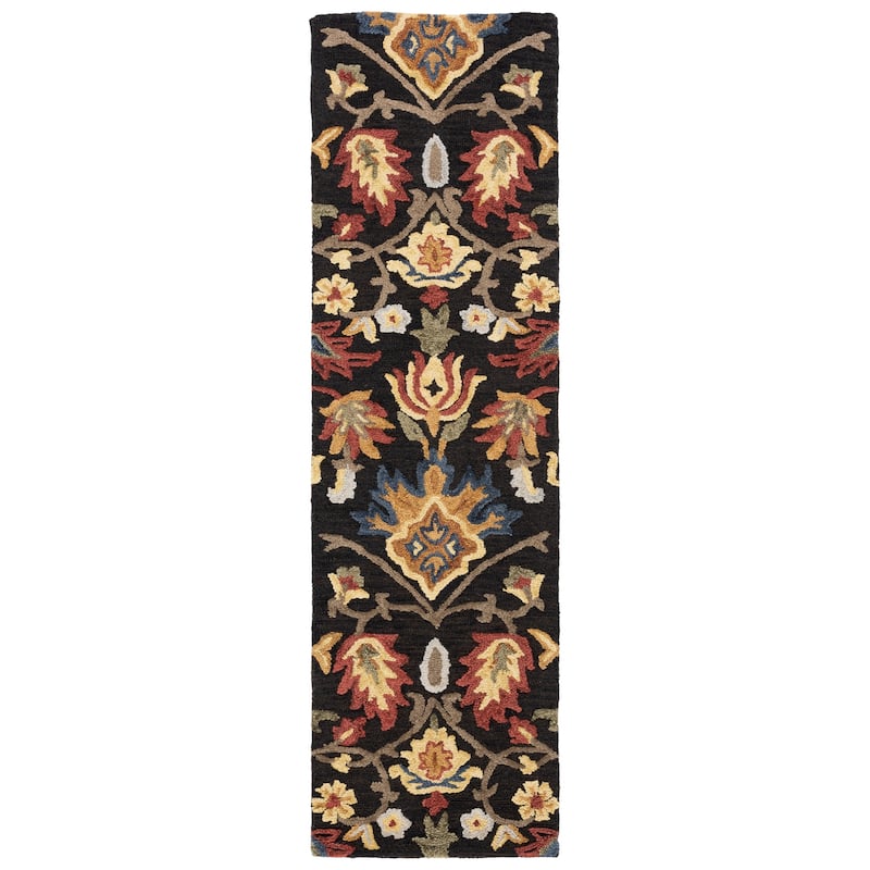 SAFAVIEH, Handmade Marietje Blossom French Country Wool Area Rug