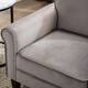 Morden Fort Velvet Upholstered Armchair, Bedroom Accent Chair, for Living Room Bedroom Club Office