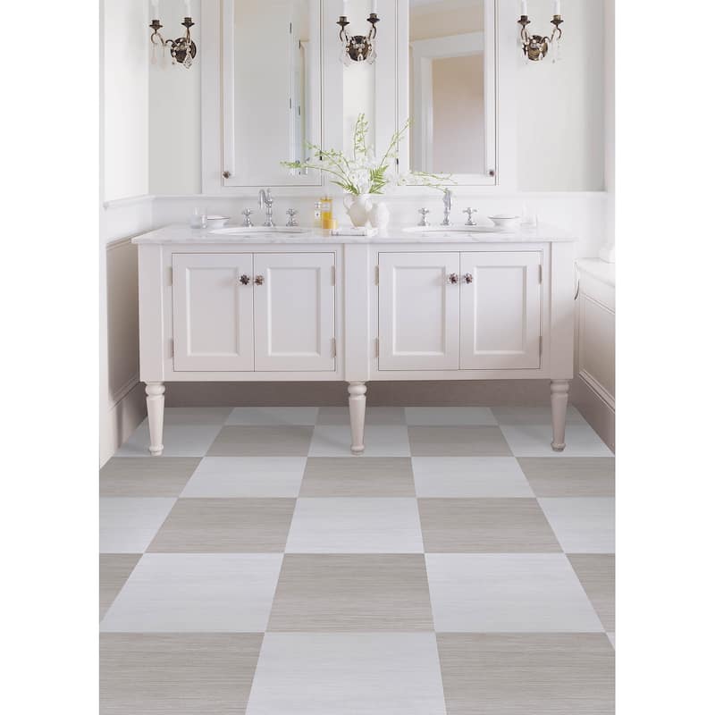 FloorPops Kingsley Natural Peel and Stick Floor Tiles