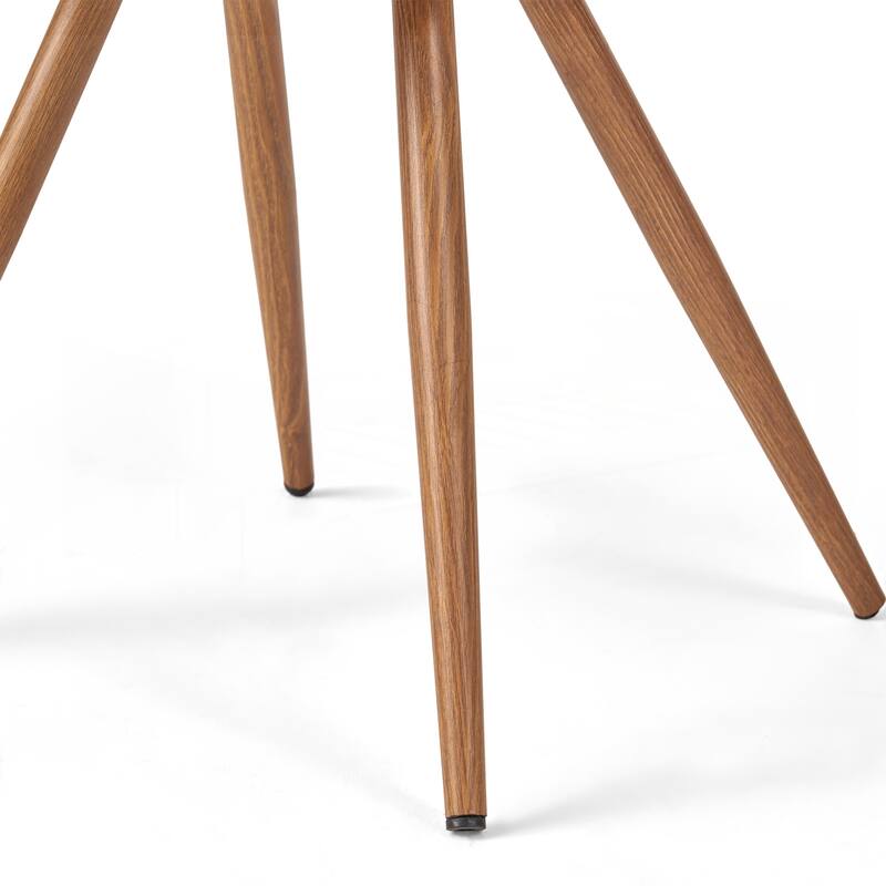 Mid-Century Wicker Dining Chairs Set of 2