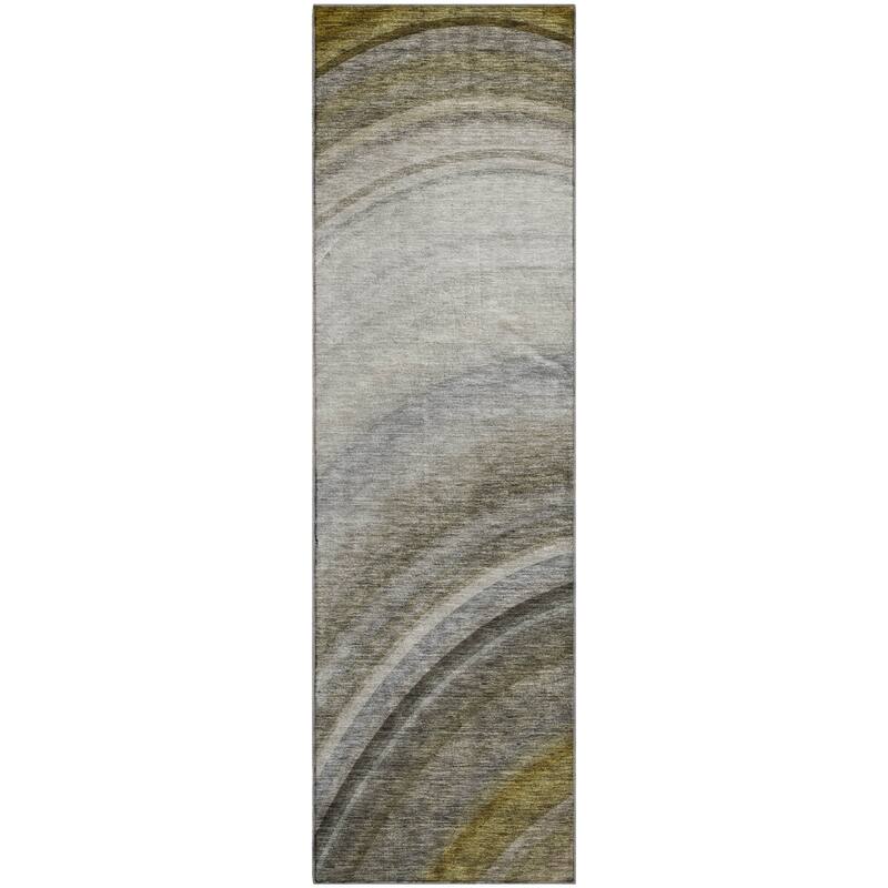 Premium Washable Super Soft Contemporary Arches Mayfield Rug
