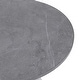 preview thumbnail 12 of 25, Verve Dining Table with a 36" Round Tabletop in White Steel Pedestal