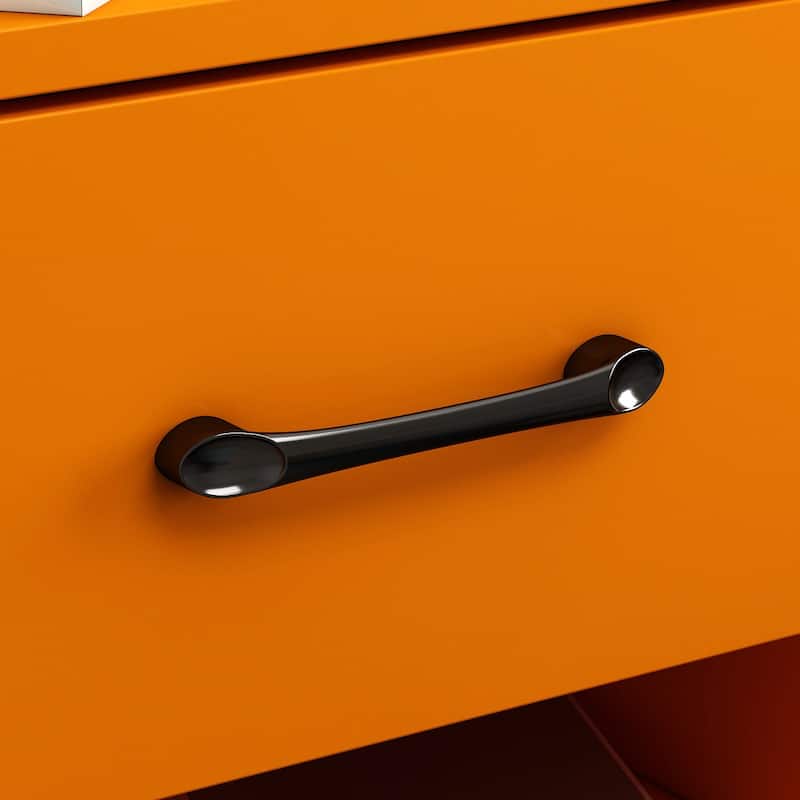 1-Drawer Nightstand With One-Open Shelf