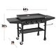 Gas Griddle Cooking Station 4 Burner Flat Top Gas Grill Propane Fuelled ...