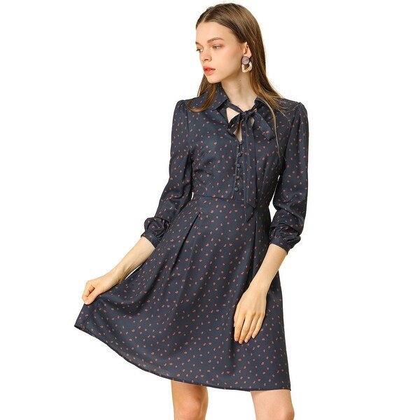 a line retro dress