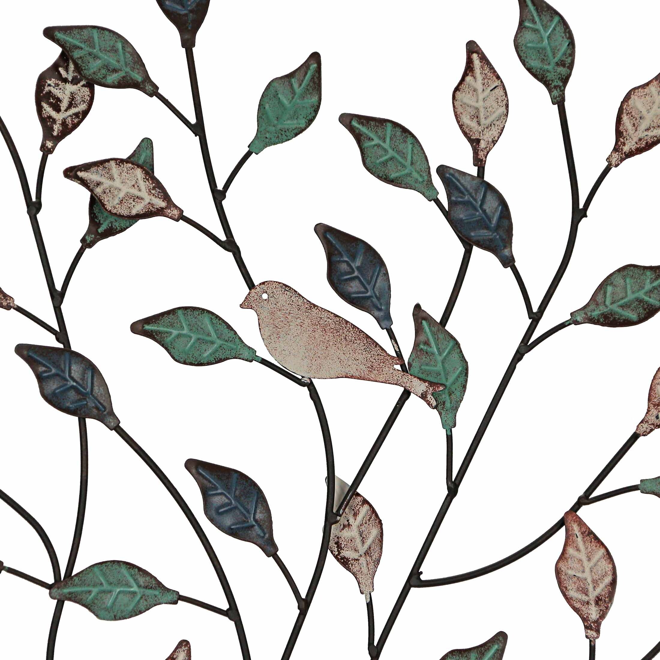 Zeckos 36 Inch Birds In Branches Metal Tree Wall Hanging On Sale Bed  Bath  Beyond 21248214
