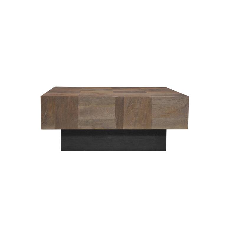 Caden 2-piece Solid Wood Living Room Table Set