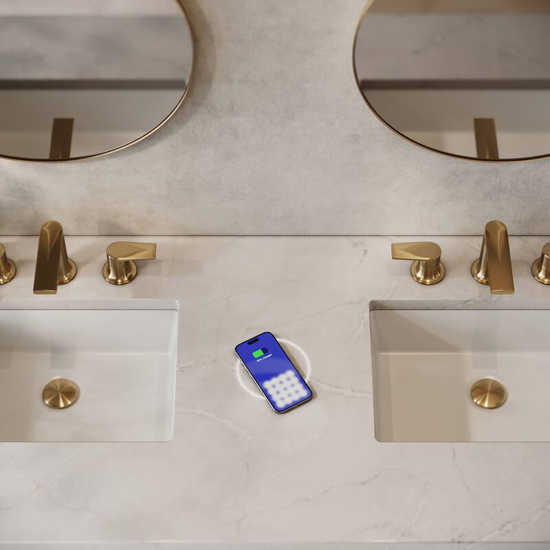 James Martin Vanities 424-V60D-FVSL Lorelai 60" Free Standing Double