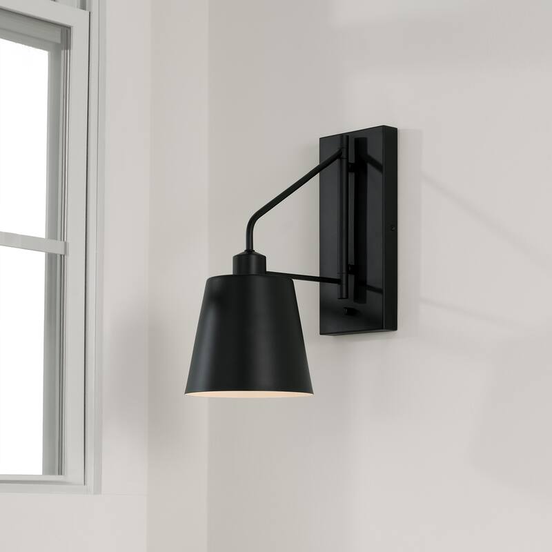 Alden 1-Light Sconce - 6.75"W x 24.5"H x 13"E