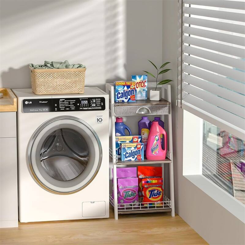 Bathroom Ladder Shelf