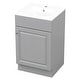 preview thumbnail 9 of 17, Christopher Knight Home - Ethan 20" Bathroom Wooden Vanity with Sink and Storage Cabinet