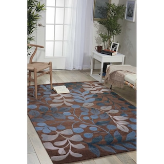 Nourison Contours Hand-tufted Botanical Area Rug