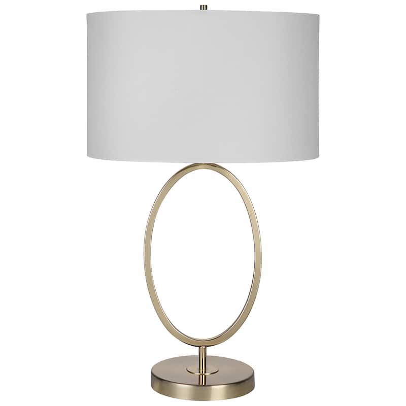 Golden Brass Metal 1-light Table Lamp