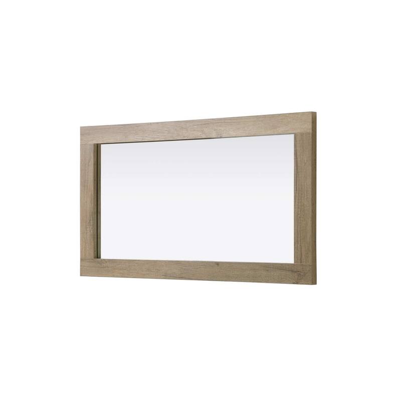 Solene Wooden Rectangle Mirror