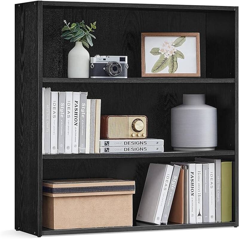 Bookshelf - 9.4"D x 31.5"W x 31.9"H - Black