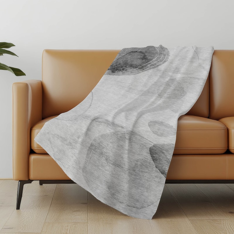 Premium Machine Washable Modern Glam Sherpa Throw Blanket