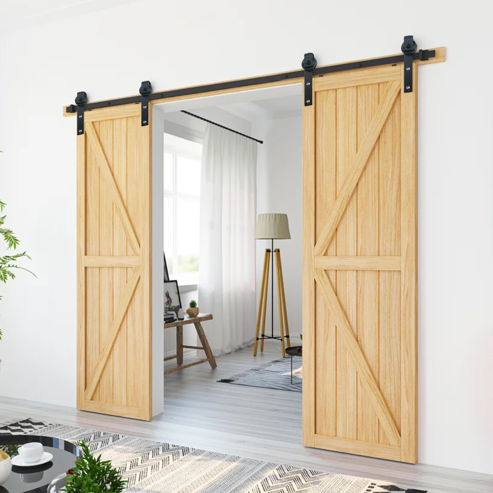 8ft SS304 Euro Style Glass Sliding Door Hardware Kits for Single Doors Length: 8ft Single kit, Color: Beige 8ft SS304 Euro Style Glass Sliding Door Hardware Kits for Single Doors Length: 8ft Single kit, Color: Beige