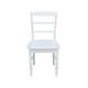 preview thumbnail 69 of 128, International Concepts Solid Wood Madrid Ladderback Chairs, Set of 2 - N/A