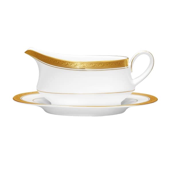 Crestwood Gold Gravy W/ Tray (2 Pcs), 13 Oz. - Gold