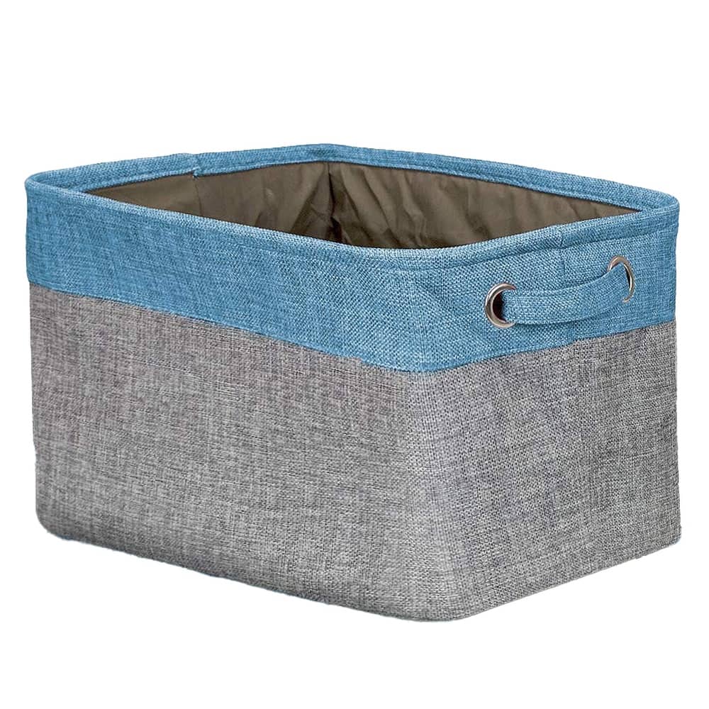 Sorbus Collapsible Basket With Handles For Towels & Clothes (Single) - 15" L x 10.75" W x 9.50" H
