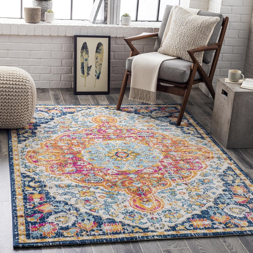 Livabliss Floransa Persian Medallion Area Rug