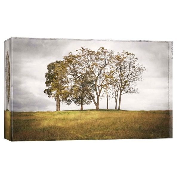 PTM Images 9-103768 PTM Canvas Collection 8" x 10" - "Three Trees" Giclee Rural Art Print on Canvas