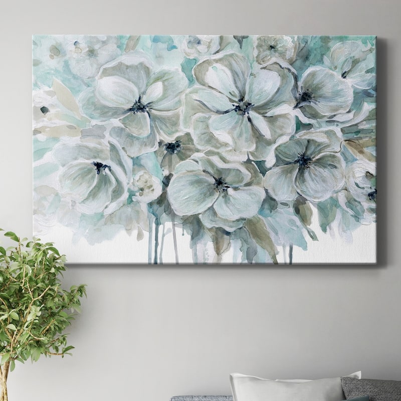 Teal Harmony I Premium Gallery Wrapped Canvas - Ready to Hang