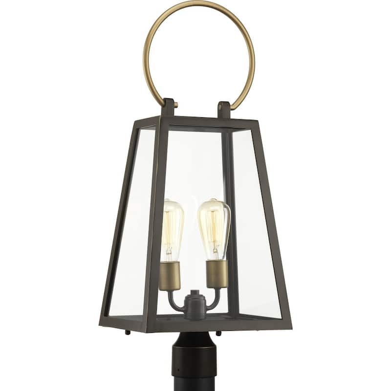 Barnett Collection Outdoor Post Lantern - 28.500" x 13.750" x 11.880"