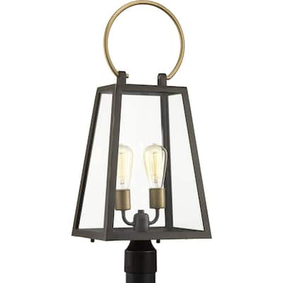 Barnett Collection Outdoor Post Lantern - 28.500" x 13.750" x 11.880"