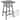 Laguna Hdpe All Weather Outdoor Patio 30" Square Bar Table