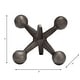 preview thumbnail 11 of 60, Sagebrook Home Modern Aluminum Jacks Sculpture