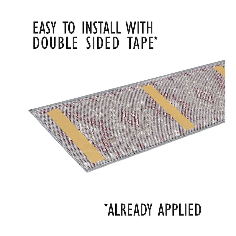 SussexHome Traditional PP Stair Treads (9 x 28 in.)