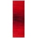 preview thumbnail 58 of 171, SAFAVIEH Adirondack Wilmy Ombre Distressed Rug 2'6" x 10' Runner - Red/Black