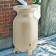 preview thumbnail 2 of 5, Koolscapes Stone-Look Rain Barrel, 75 gal (285L), Sandstone - M
