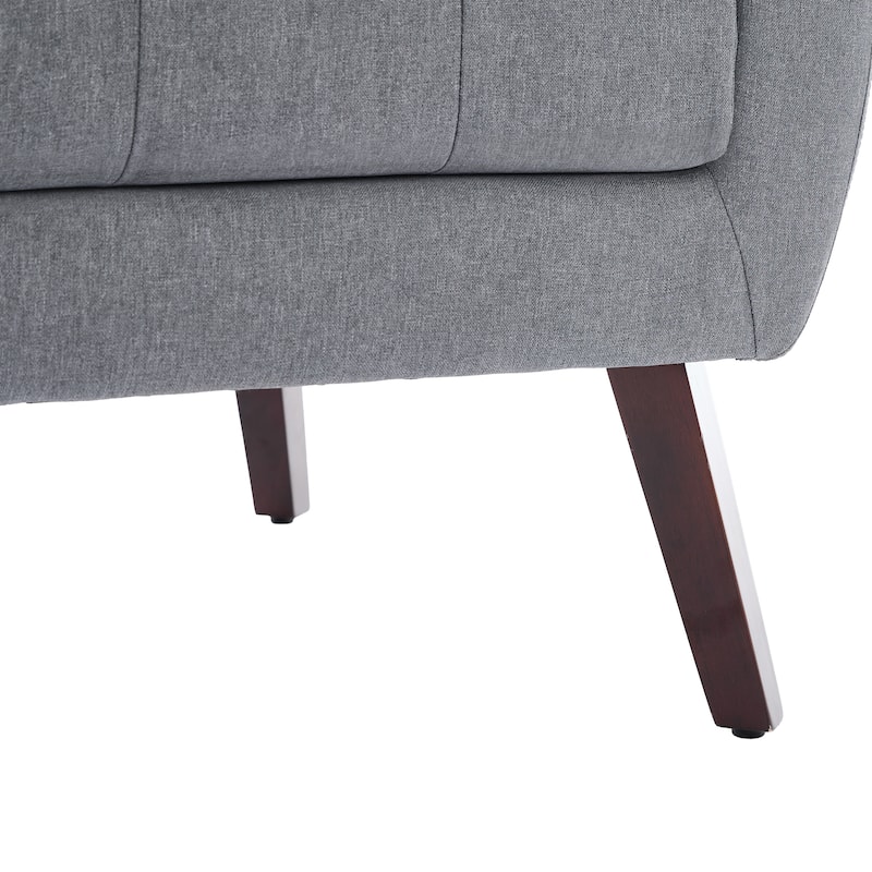 Tufted Arm Chair Upholstered Lounge Chair(Set of 2)